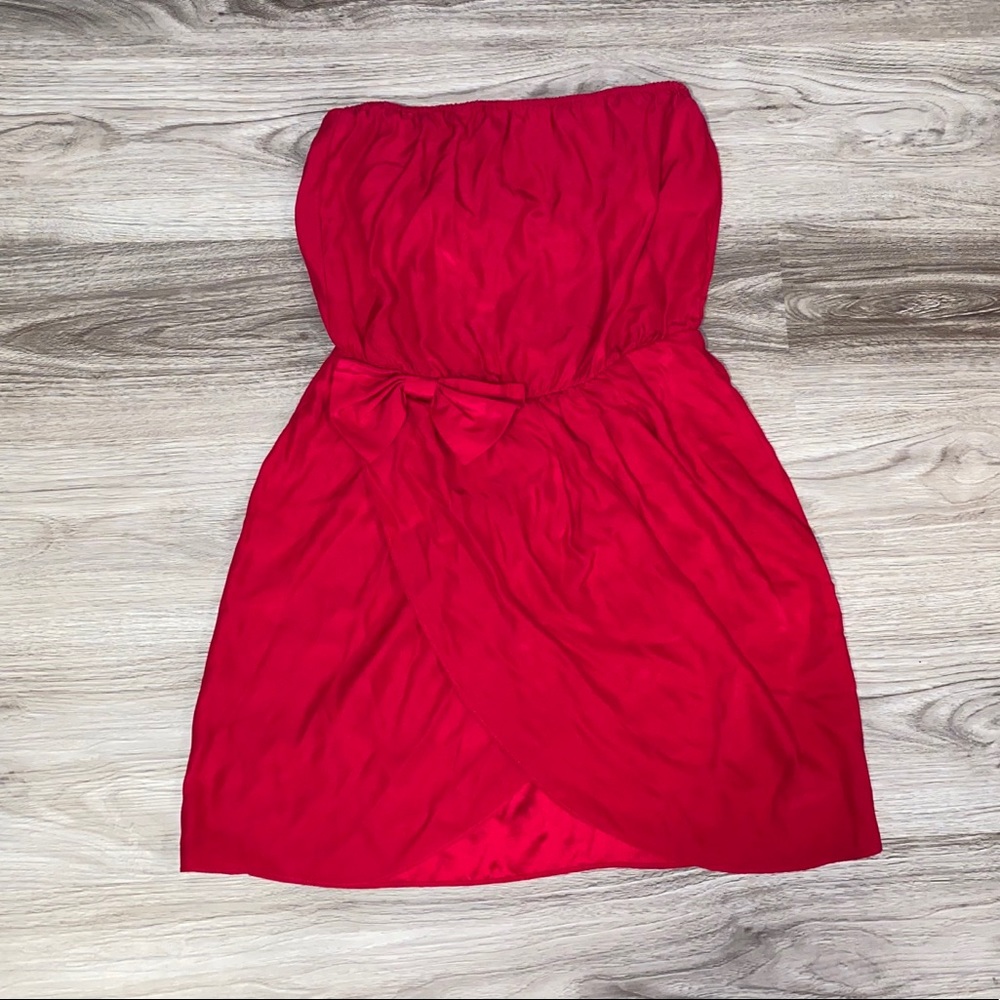 Amanda Uprichard silk red dress